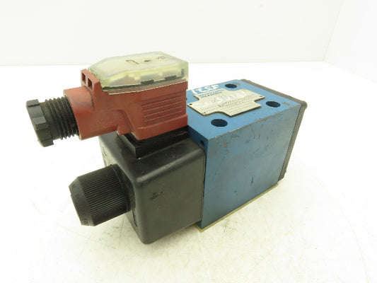 Rexroth 4WE10D31/CW110N9Z55L/V Hydraulic Directional Solenoid Valve 120V 4/2