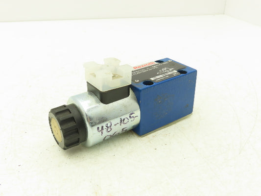 Rexroth 4WE6D62/EG24N9K4/62 Hydraulic Directional Solenoid Valve 24VDC 4/2