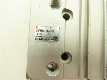 SMC MGPM50-50 Pneumatic Guide Cylinder 50mm Bore 50mm Stroke 1/4" NPT 145PSI
