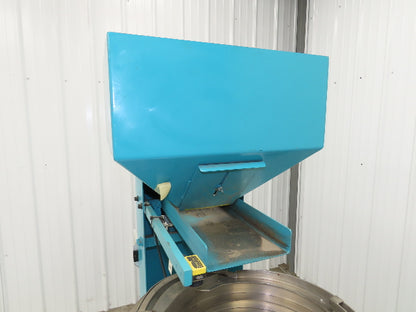 Stromag Vibratory Parts Feeder 15" Stainless Bowl 18x18" Feed Hopper 115V