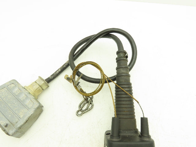 Demag Crane DST 3 Hoist Control Pendant 3-Button 2-Speed 3' Cord Length 24-Pin