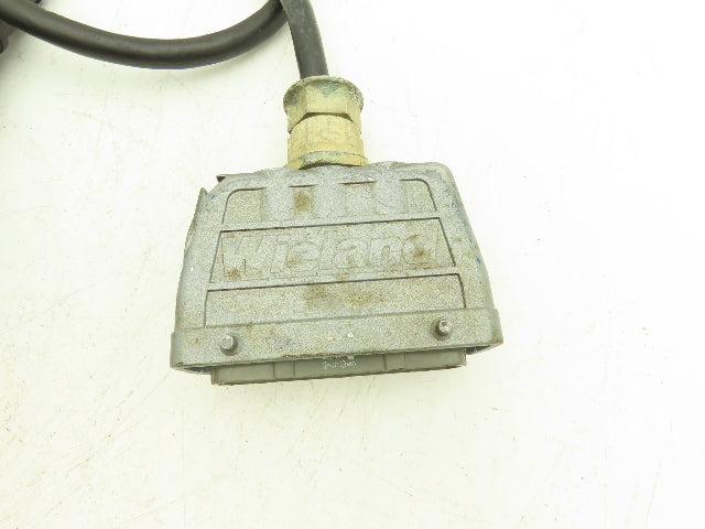 Demag Crane DST 3 Hoist Control Pendant 3-Button 2-Speed 3' Cord Length 24-Pin