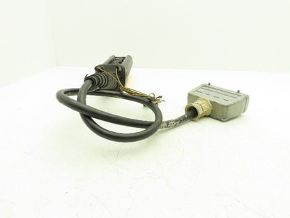 Demag Crane DST 3 Hoist Control Pendant 3-Button 2-Speed 3' Cord Length 24-Pin