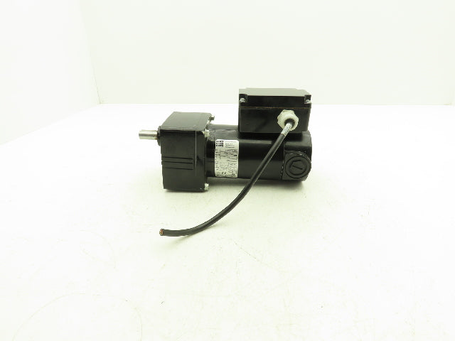 Bodine 33A5BEPM-W4 DC Gearmotor 180V 97.5:1 Reducer 18 RPM 17Nm Parallel Shaft