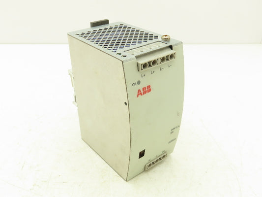 ABB SD822 3BSC610038R1 Power Supply 24VDC 5A Output - 115/230VAC 	Input