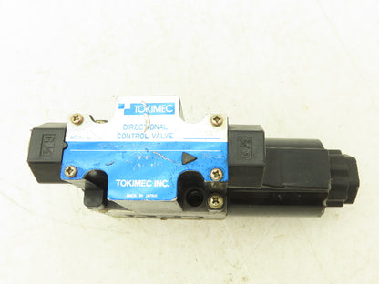 Tokimec DG4V-3-2AL-M-P7-H-7-52 Hydraulic Directional Solenoid Valve 24VDC 4/2