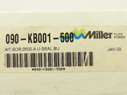 Miller 090-KB001-500 Hydraulic Pump 5" Bore Piston Seal Rebuild Kit