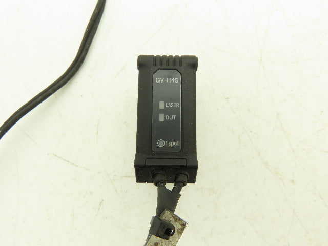 Keyence GV-H45 Digital CMOS Laser Sensor Head Laser Amplifier GV-21P Set