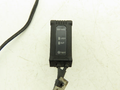 Keyence GV-H45 Digital CMOS Laser Sensor Head Laser Amplifier GV-21P Set