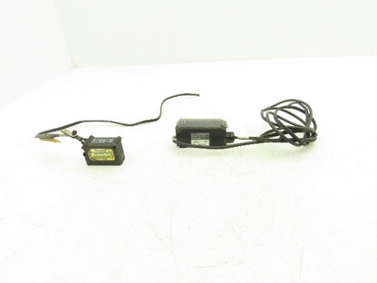 Keyence GV-H45 Digital CMOS Laser Sensor Head Laser Amplifier GV-21P Set