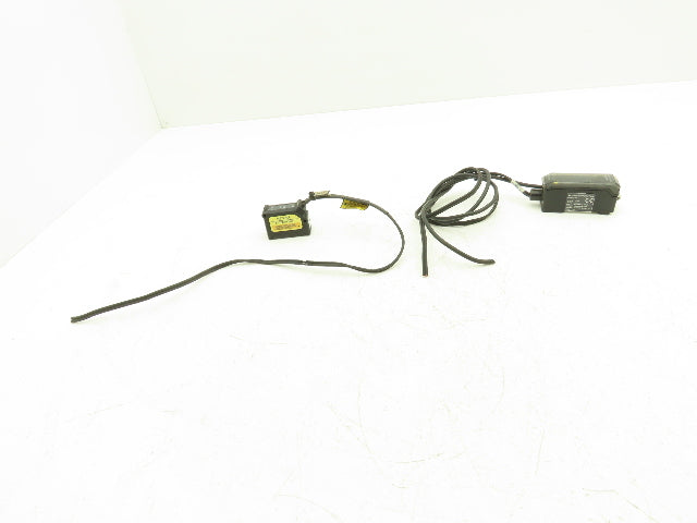 Keyence GV-H45 Digital CMOS Laser Sensor Head Laser Amplifier GV-21P Set