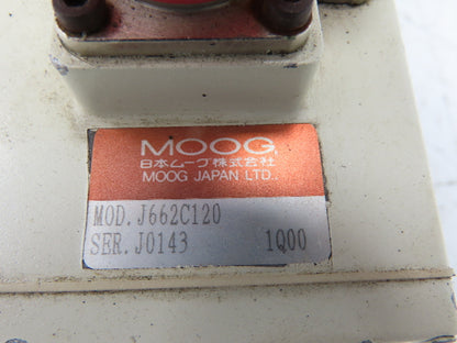 Moog J662C120 Hydraulic Directional Servo Valve J061-111A