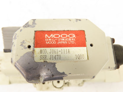 Moog J662C120 Hydraulic Directional Servo Valve J061-111A