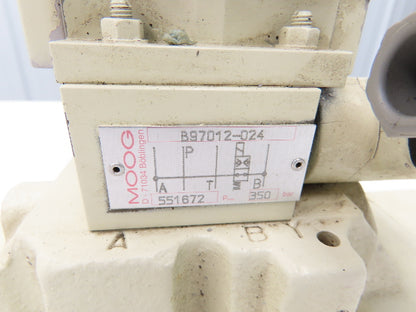 Moog J662C120 Hydraulic Directional Servo Valve J061-111A