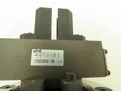 PHD GRL02-5-16X20-E Parallel Gripper Pneumatic Air 20mm Stroke 16mm Bore