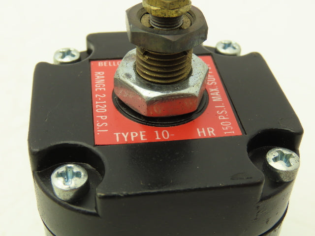 Bellofram TYPE 10-HR Precision Air Pressure Regulator High Relief 1/4"NPT 120PSI