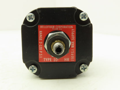 Bellofram TYPE 10-HR Precision Air Pressure Regulator High Relief 1/4"NPT 120PSI