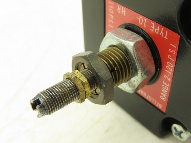 Bellofram TYPE 10-HR Precision Air Pressure Regulator High Relief 1/4"NPT 120PSI