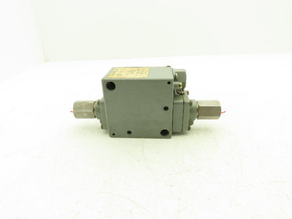 Square D GJW-1 Differential Pressure Switch 15-825PSID Class 9012 600VAC/DC