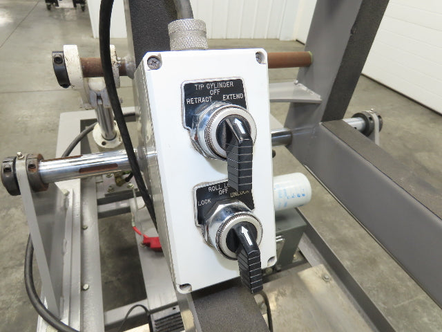 55 Gallon Drum Upender Tipper Barrel Invert 12V Hydraulic Mobile Cart Remote