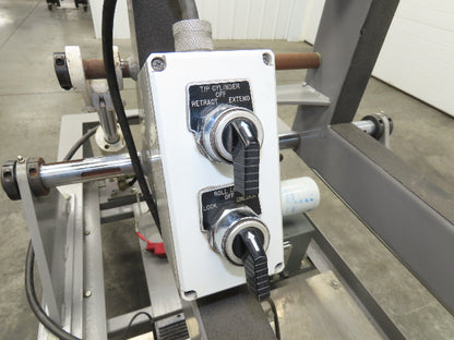 55 Gallon Drum Upender Tipper Barrel Invert 12V Hydraulic Mobile Cart Remote