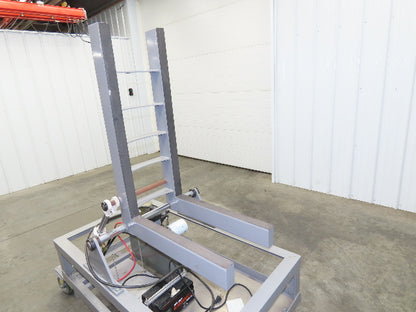 55 Gallon Drum Upender Tipper Barrel Invert 12V Hydraulic Mobile Cart Remote