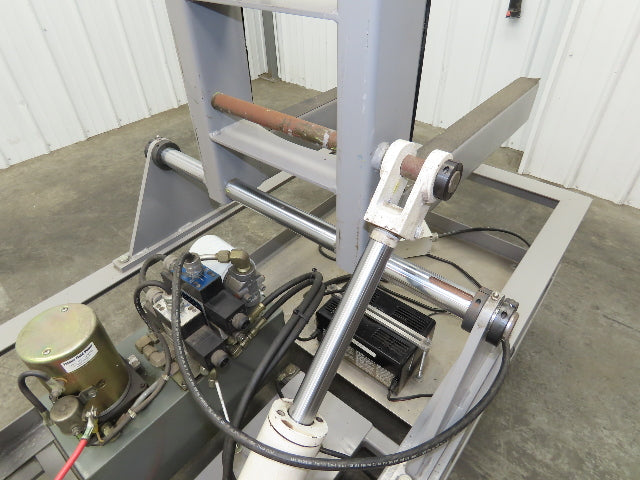 55 Gallon Drum Upender Tipper Barrel Invert 12V Hydraulic Mobile Cart Remote