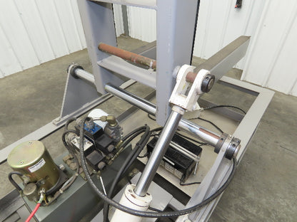 55 Gallon Drum Upender Tipper Barrel Invert 12V Hydraulic Mobile Cart Remote