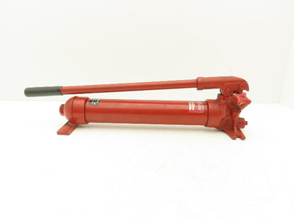 Steel Grip RP-10 Hydraulic Hand Pump 10,000 PSI Single Stage Red