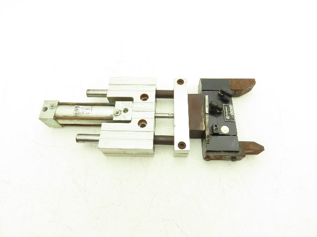 PHD SDB24X3-DB-E-J2 Pneumatic Guided Slide Cylinder with Gripper RPW-375-2