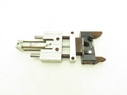 PHD SDB24X3-DB-E-J2 Pneumatic Guided Slide Cylinder with Gripper RPW-375-2