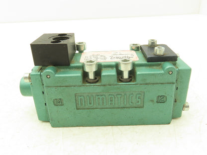 Numatics I22BA400R061D61 Pneumatic Solenoid Valve 4/2 232psi No Solenoid