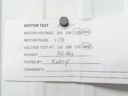 Leeson 115288.00 Hydraulic Pump Motor 2Hp 1725rpm 230/460V 3PH F56Y C6T17NZ65A