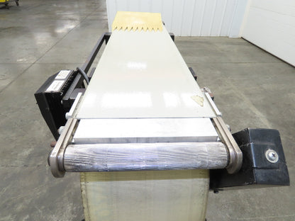 QC Industries 200x900mm Belt Conveyor on Casters 120V Variable Speed 7-80FPM