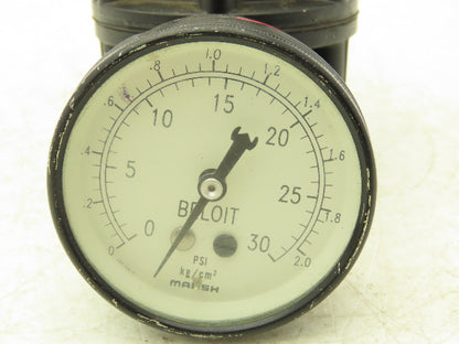 Fairchild 10233 Kendall Pressure Regulator 0.5-30PSI Range 500 PSIG Max 3/8" NPT