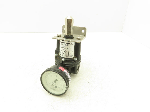 Fairchild 10233 Kendall Pressure Regulator 0.5-30PSI Range 500 PSIG Max 3/8" NPT