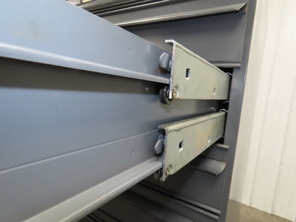 Equipto Industrial Parts Tool Storage 10 Drawer Cabinet 36x26x61" Sheet Metal