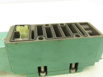 Numatics I23BA400KP14D30 Pneumatic Solenoid Valve 4/2 150psi 120VAC Solenoid