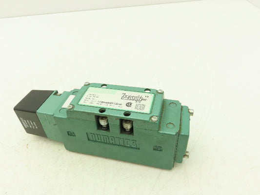 Numatics I23BA400KP14D30 Pneumatic Solenoid Valve 4/2 150psi 120VAC Solenoid