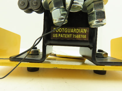 Foot Guardian Foot Toe Guard For Pallet Jack W Mounting Hardware Lot Of 3