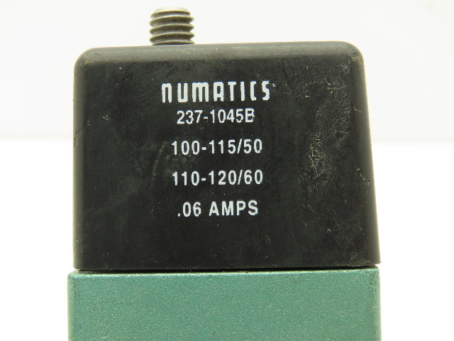 Numatics I23BA400KP14D30 Pneumatic Solenoid Valve 4/2 150psi 120VAC READ