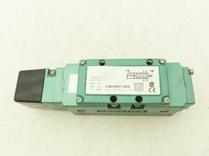 Numatics I23BA400KP14D30 Pneumatic Solenoid Valve 4/2 150psi 120VAC READ