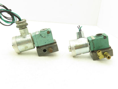 Numatics 12SXD441O000030 237-221B Pneumatic Solenoid Valve 1/4"npt 120V Lot of 2