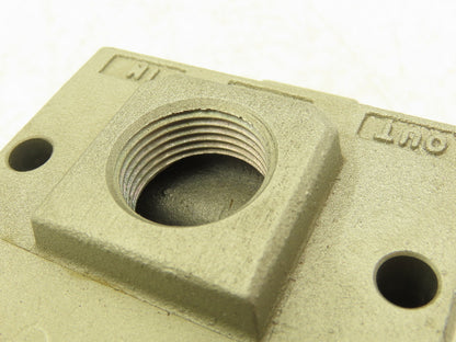 SMC VP3145-069DLA-N Pneumatic Solenoid Valve 3-Port 3/4"npt 115VAC