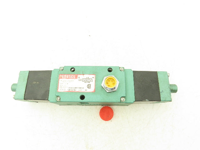 Numatics A23SS400S000030 Pneumatic Solenoid Valve 4/2 Way 150PSI 120VAC
