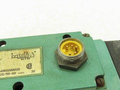 Numatics A23SS400S000030 Pneumatic Solenoid Valve 4/2 Way 150PSI 120VAC
