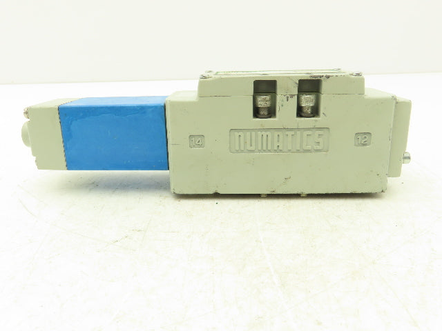 Numatics I23SA400M058D61 Pneumatic Solenoid Valve 4/2 Way 150 PSI 24VDC