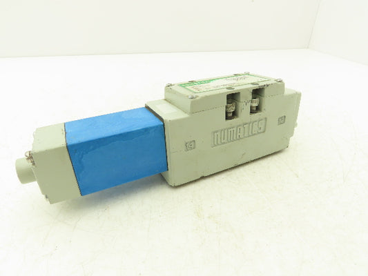Numatics I23SA400M058D61 Pneumatic Solenoid Valve 4/2 Way 150 PSI 24VDC