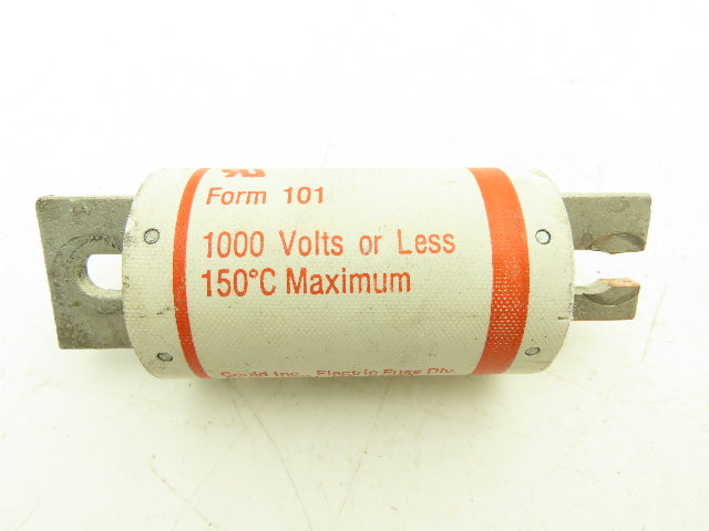 Gould Shawmut A100P300 Amp Trap Fuse Fast Acting 300A 1000VAC Blade Mt Lot Of 3