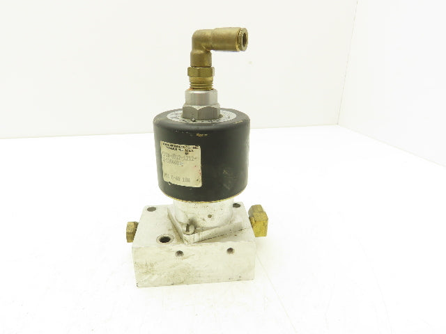 Versa E7SM-8012-1212-Z-120V60 Solenoid Valve 60psi 120V 1/4" Manifold  Lot of 4